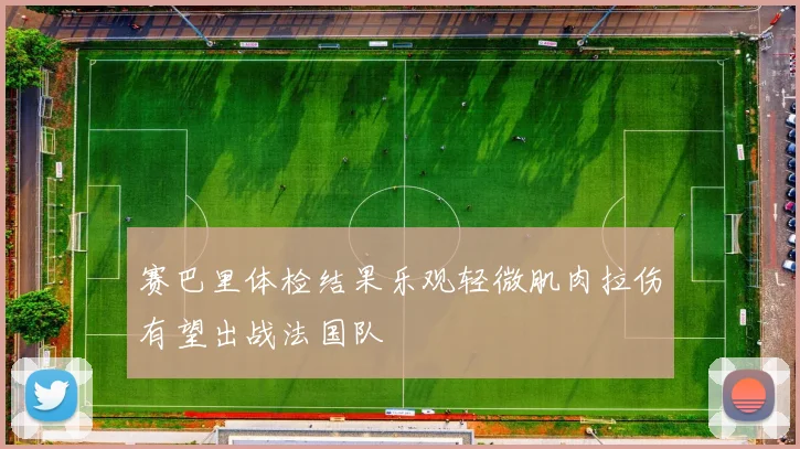 赛巴里体检结果乐观轻微肌肉拉伤有望出战法国队
